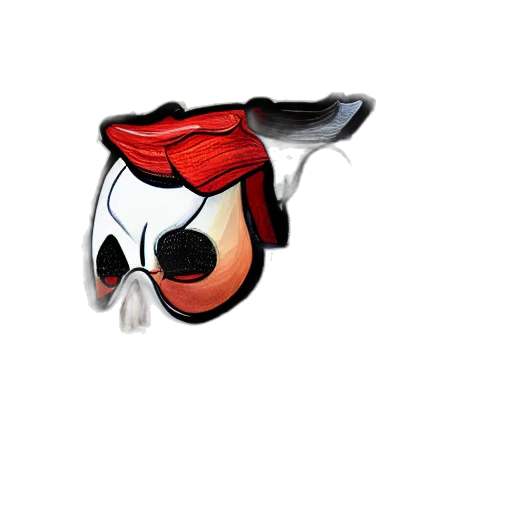mask, hat, crown, staff transparent PNG cut-out