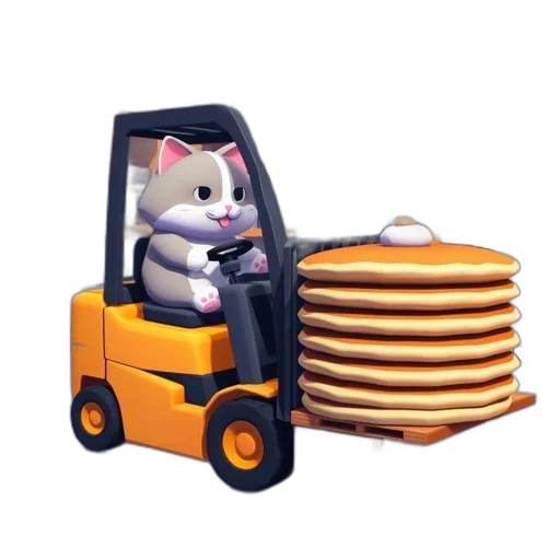 car, food, animal, furniture, concept art, 3d render, anthropomorphic, feline transparent PNG cut-out