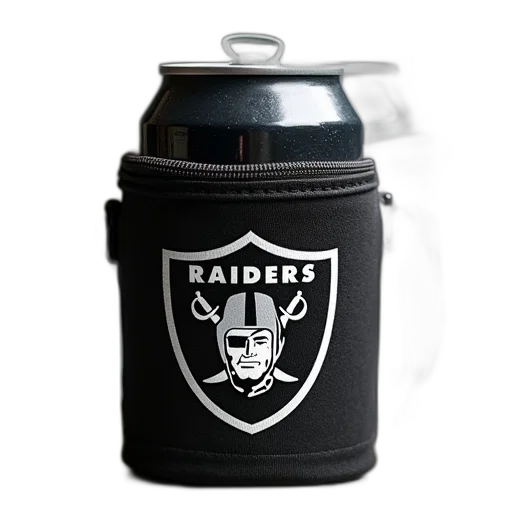 raiders, nfl, can, cooler transparent PNG cut-out