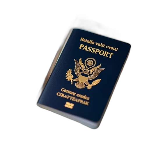 international, passport, photo, two, pages transparent PNG cut-out