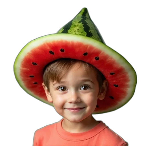 hat, crown, face, creature, photorealistic, 3d render, oil painting, concept art transparent PNG cut-out
