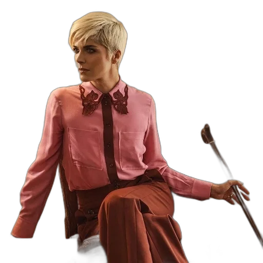 staff, jacket, umbrella, concept art, 3d render, photorealistic, fantasy art, red transparent PNG cut-out