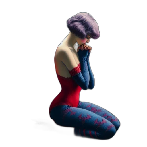 dress, jacket, creature, face, concept art, pixel art, 3d render, comic book art transparent PNG cut-out