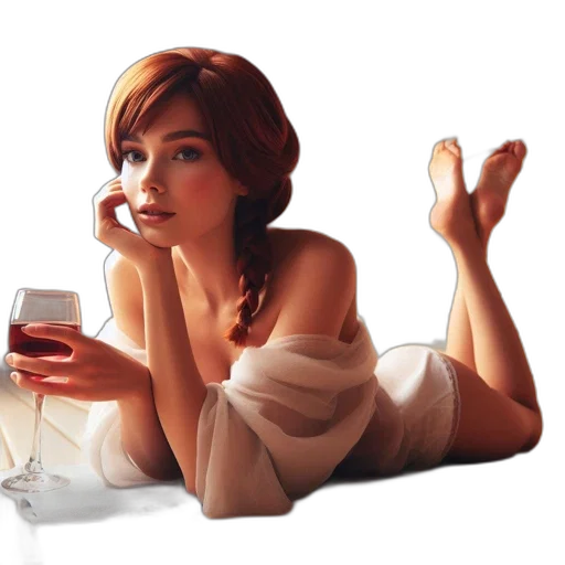 concept art, photorealistic, pixel art, 3d render, fire, image, features, reclining transparent PNG cut-out