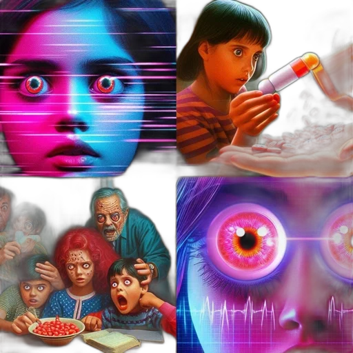 concept art, cyberpunk, comic book art, vaporwave, outer space, neon lights, neon, red transparent PNG cut-out