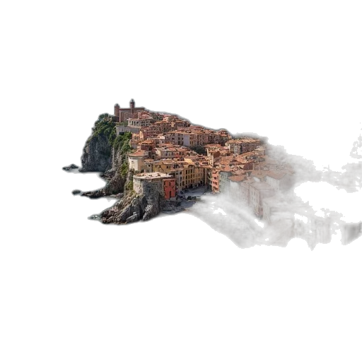 dragon, building, umbrella, concept art transparent PNG cut-out