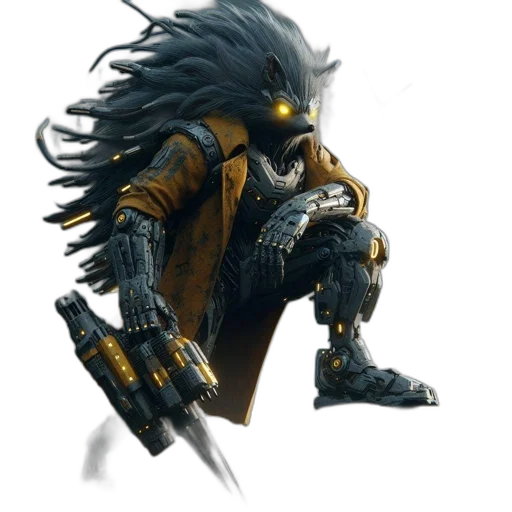 weapon, dragon, sword, creature, concept art, 3d render, fantasy art, cyberpunk transparent PNG cut-out