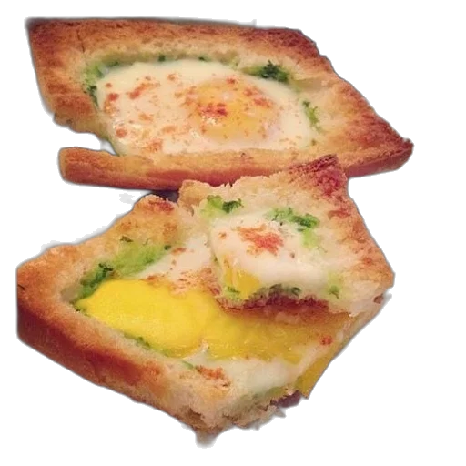 food, photorealistic, 3d render, plate, eggs, bread, bowl transparent PNG cut-out