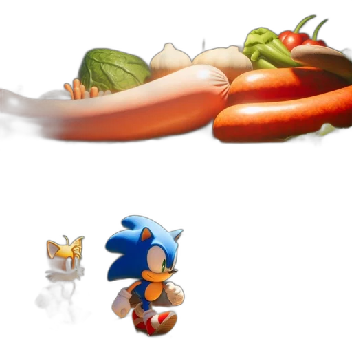food, hat, concept art, 3d render, pixel art, photorealistic, blue, two transparent PNG cut-out