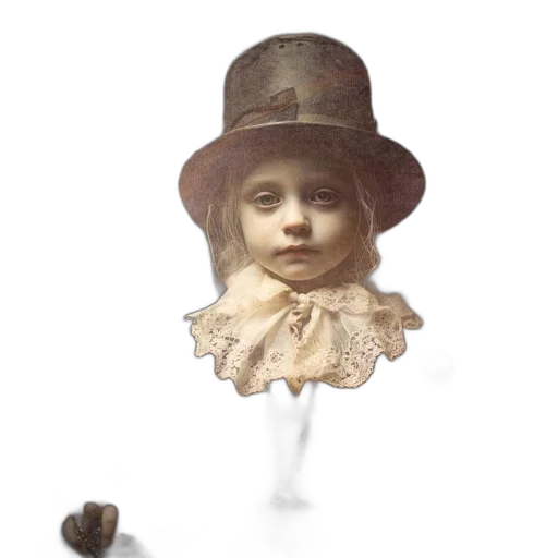 hat, face, jewelry, crown, photorealistic, 3d render, concept art, oil painting transparent PNG cut-out