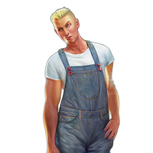 staff, face, photorealistic, concept art transparent PNG cut-out