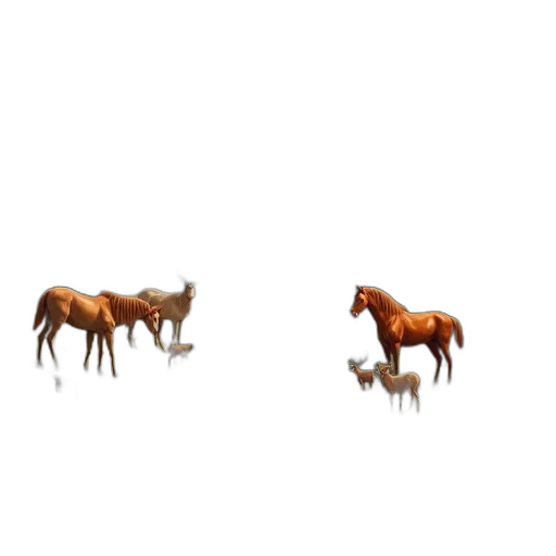 animal, furniture, creature, hair, pixel art, concept art, 3d render, photorealistic transparent PNG cut-out