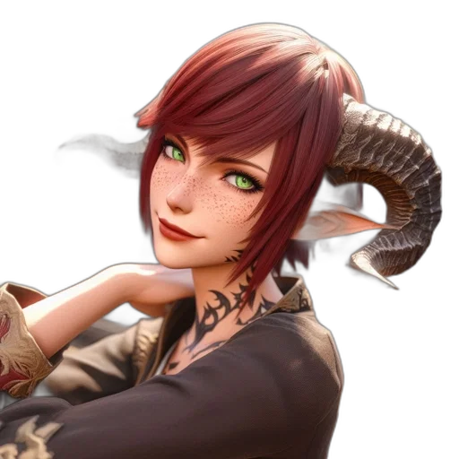 dragon, staff, jewelry, fantasy art, concept art, photorealistic, anime, vibrant-eyed transparent PNG cut-out