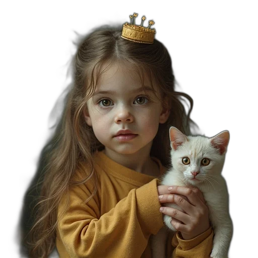 crown, animal, jewelry, creature, photorealistic, oil painting, fantasy art, concept art transparent PNG cut-out