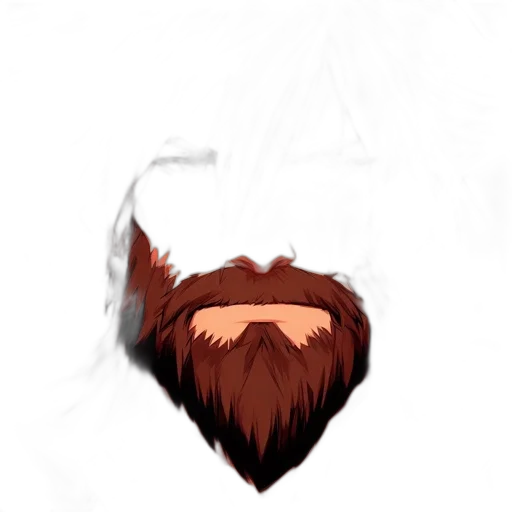 hair, face, mask, creature, concept art, pixel art, photorealistic, fantasy art transparent PNG cut-out