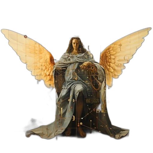 staff, concept art, fantasy art, pixel art, 3d render, golden, central, figure transparent PNG cut-out