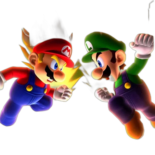weapon, 3d render, concept art, iconic, video, game, characters, mario transparent PNG cut-out