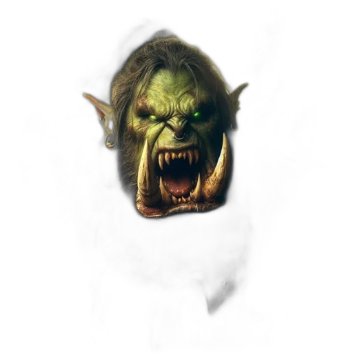 mask, face, creature, staff, concept art, fantasy art, photorealistic, 3d render transparent PNG cut-out