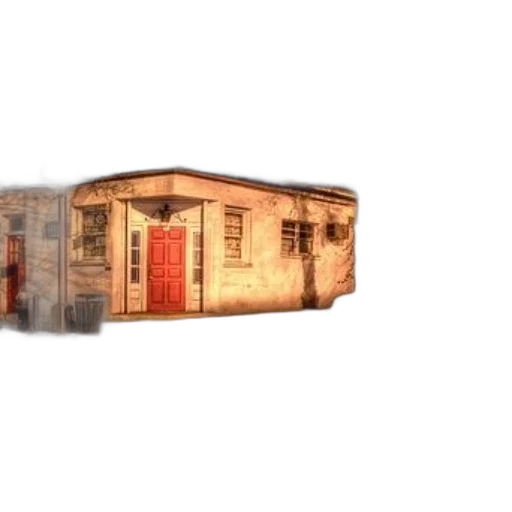 building, furniture, car, weapon, 3d render, concept art, photorealistic, pixel art transparent PNG cut-out