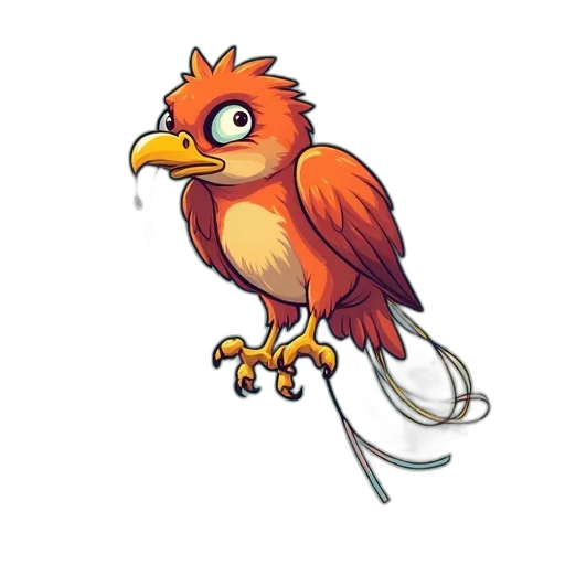 staff, animal, dragon, concept art transparent PNG cut-out