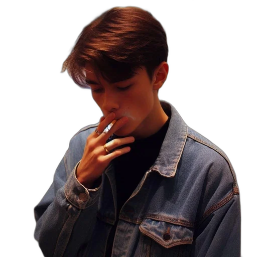 jacket, face, creature, mask, vaporwave, photorealistic, watercolor, cyberpunk transparent PNG cut-out