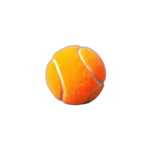 food, staff, weapon, jewelry, 3d render, photorealistic, orange, tennis transparent PNG cut-out