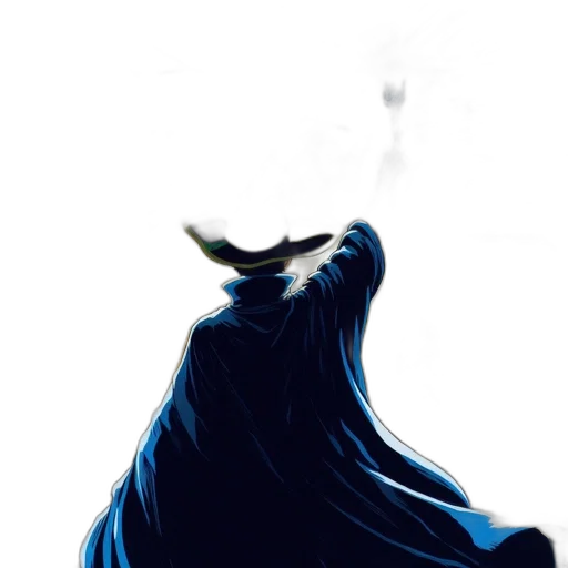 dress, dragon, umbrella, mask, concept art, fantasy art, comic book art, anime transparent PNG cut-out