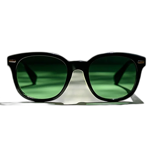 3d render, green, ray, banisters transparent PNG cut-out