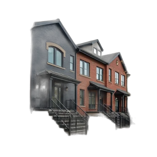 building, furniture, 3d render, photorealistic transparent PNG cut-out