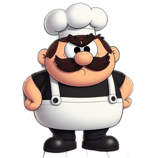 food, staff, hat, animal, concept art, 3d render, pixel art, cartoon transparent PNG cut-out