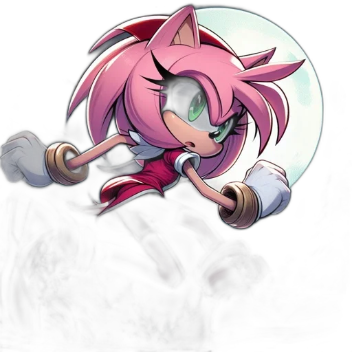 staff, weapon, concept art, 3d render, anime, pixel art, pink-haired, animated transparent PNG cut-out
