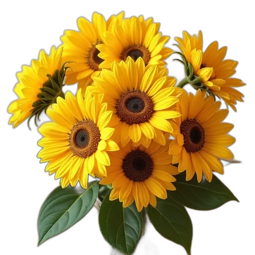 flower, crown, photorealistic, 3d render, oil painting, golden, ftd, sunny transparent PNG cut-out