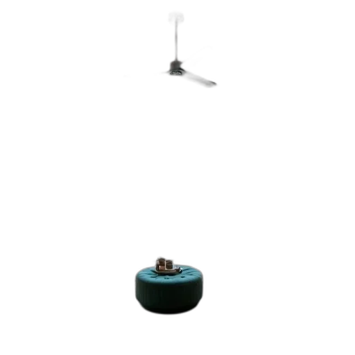 jewelry, furniture, robot, staff, 3d render, concept art, fog, outer space transparent PNG cut-out