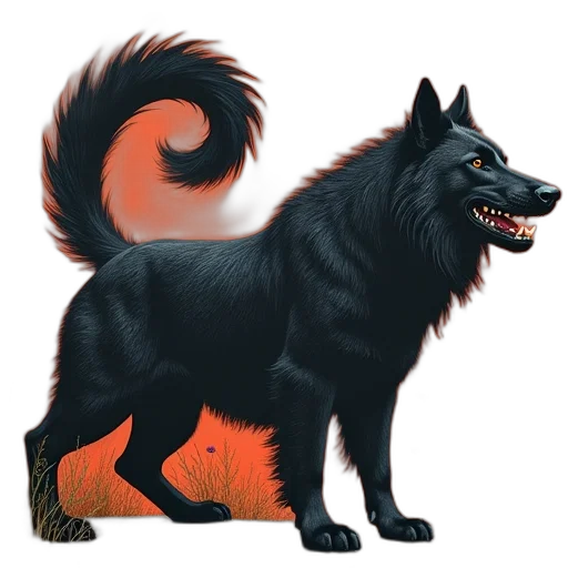 animal, creature, staff, dragon transparent PNG cut-out