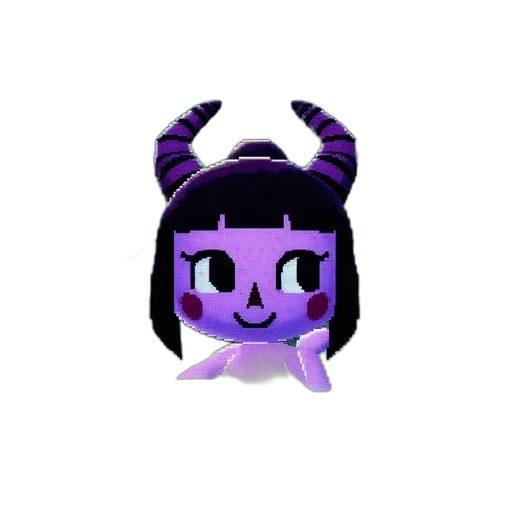 creature, dragon, mask, animal, pixel art, 3d render, vaporwave, concept art transparent PNG cut-out
