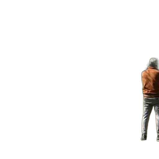 jacket, staff, weapon, hat, 3d render, concept art, pixel art, photorealistic transparent PNG cut-out