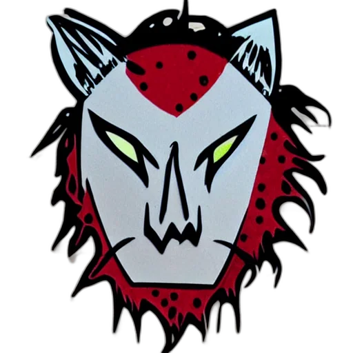 mask, concept art, fantasy art, cartoon transparent PNG cut-out