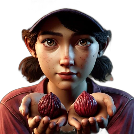face, concept art, photorealistic, fantasy art, 3d render, forest, young, woman transparent PNG cut-out