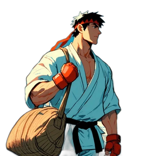staff, weapon, concept art, pixel art, comic book art, anime, red, blue transparent PNG cut-out