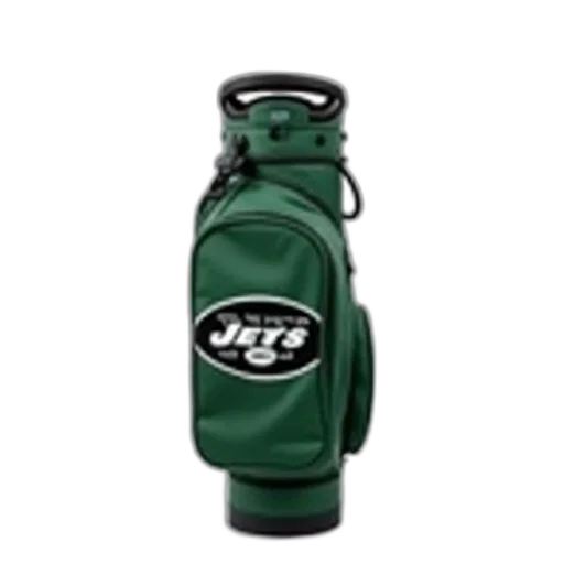 green, golf, bag, black, logo, new, york, jets transparent PNG cut-out