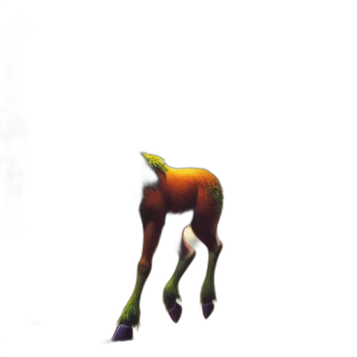 animal, creature, staff, weapon, concept art, pixel art, 3d render, fantasy art transparent PNG cut-out