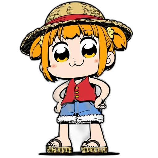 hat, dress, animal, staff, cartoon, anime, concept art, pixel art transparent PNG cut-out