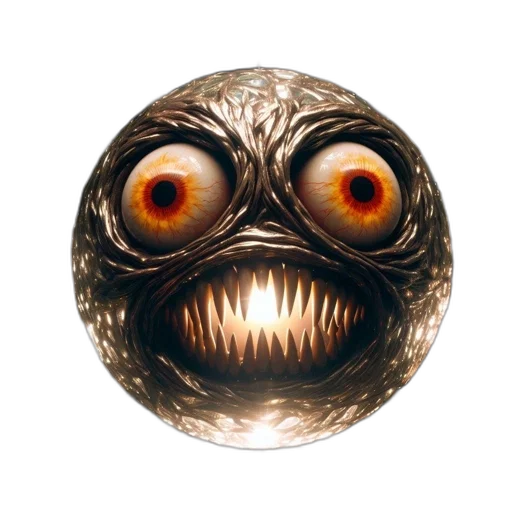 mask, creature, face, staff, 3d render, concept art, photorealistic, imposing transparent PNG cut-out
