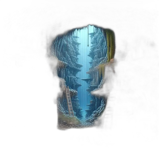 crown, tree, robot, hair, concept art, fantasy art, 3d render, pixel art transparent PNG cut-out
