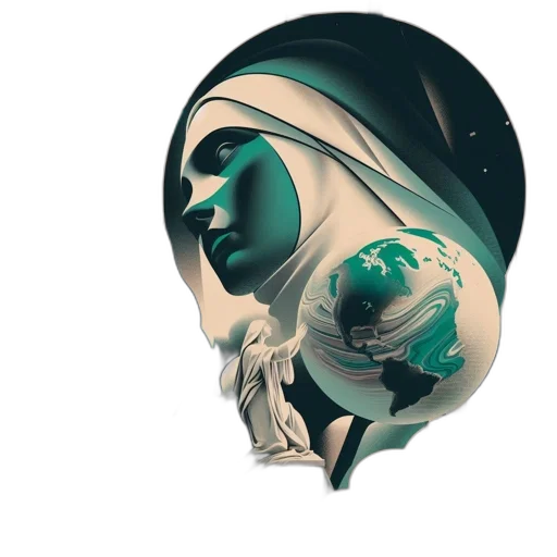 mask, face, crown, hat, concept art, 3d render, fantasy art, photorealistic transparent PNG cut-out