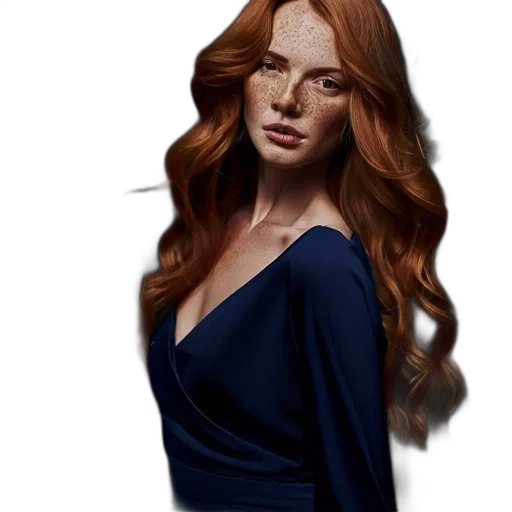 dress, hair, face, fantasy art, photorealistic, concept art, cartoon, dark transparent PNG cut-out