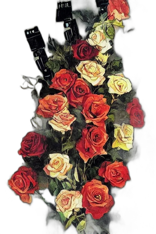 flower, staff, crown, jewelry transparent PNG cut-out