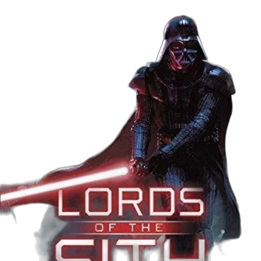 concept art, pixel art, cyberpunk, star, wars, poster, featuring, darth transparent PNG cut-out
