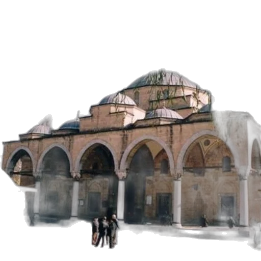 building, concept art, 3d render, photorealistic, watercolor, mosque, tall, minaret transparent PNG cut-out