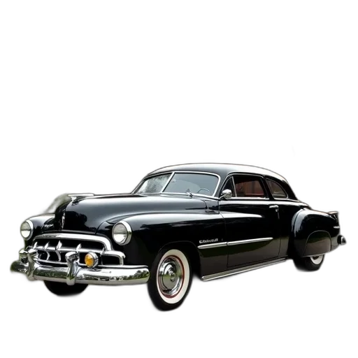 car, photorealistic, 3d render, concept art, black, classic, muscle, chrome transparent PNG cut-out